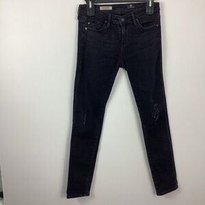 Adriano Goldschmied The Stevie Ankle Slim Straight Jeans Size 25R
